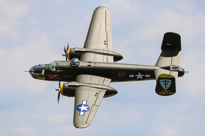 RC Airplane Aircraft Fighter FlightLine B-25J Mitchell 1600mm 63'' Wingspan PNP