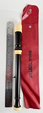 Vintage Aulos No. 103N-E Recorder Flute Japan Collectible With Case