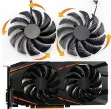 Pair Fans Cooler Fan For Gigabyte RX570 580 480 GV-RX470 WF2 T129215SU 88MM