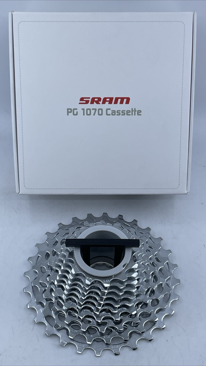 SRAM PG-1070 カセット10S & シマノディスクハブ32穴【中古品】 Amazon | SRAM(スラム) PG-1070 カセットスプロケット(10S) 11