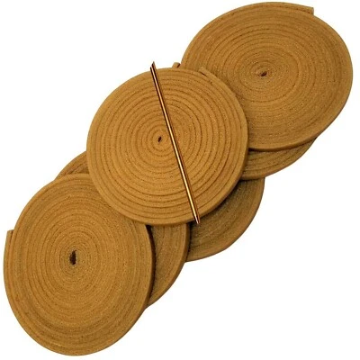 TOFL Tan Softball and Baseball Glove Lace Kit | 6 Laces and a Lacing Needle