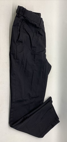 Ex Police Black Seamed Trousers Men's 