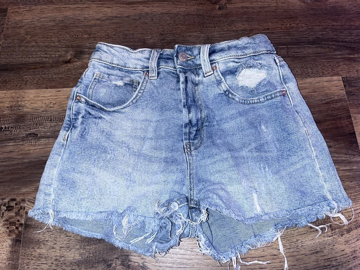 Size 00 jean shorts hotsell