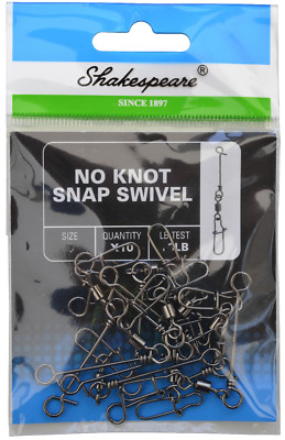 SHAKESPEARE No Knot Snap Swivel