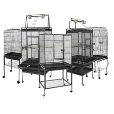 Multiple Sizes Large Parrot Cage Durable Steel Bird Cage Best Place for Birds