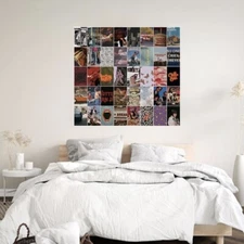 60 Pcs Wall Collage Kit Aesthetic Pictures, 80s Room Decor 4x6  Inches Art Home