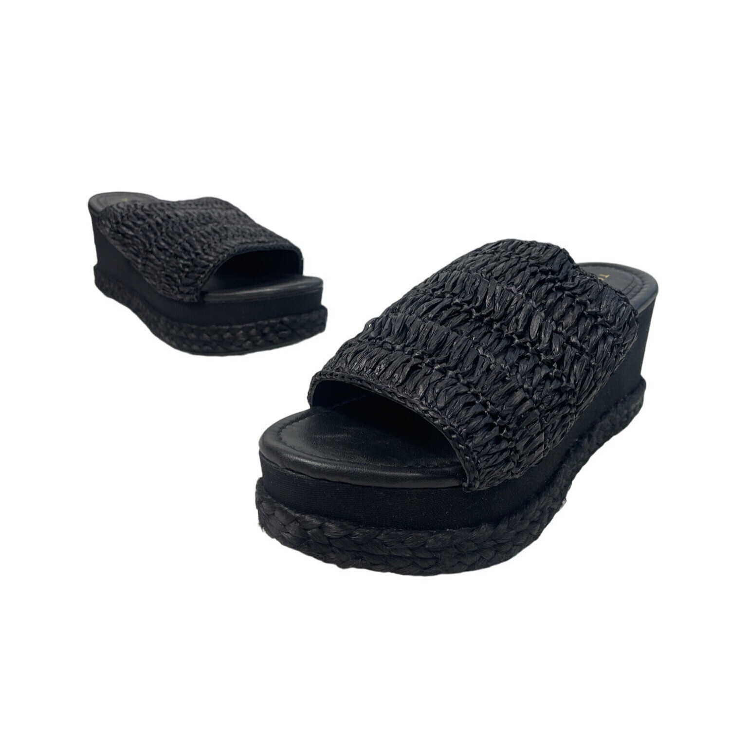 Sandalias de plataforma negras Torgeis para mujer talla 10 (EU 42) NUEVAS SIN CAJA
