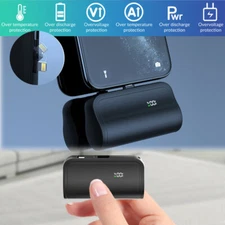 10000mAh Mini Power Bank Battery Charger Portable Lightweight For Android iPhone