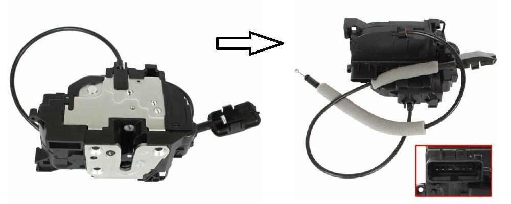 Serrure de porte droite défectueuse sur Master III ? Rplacez-la par l'actionneur 805020009R