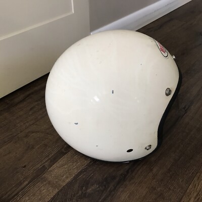 Vintage Bell Professional Motorcycle Helmet Blue Liner & Buco