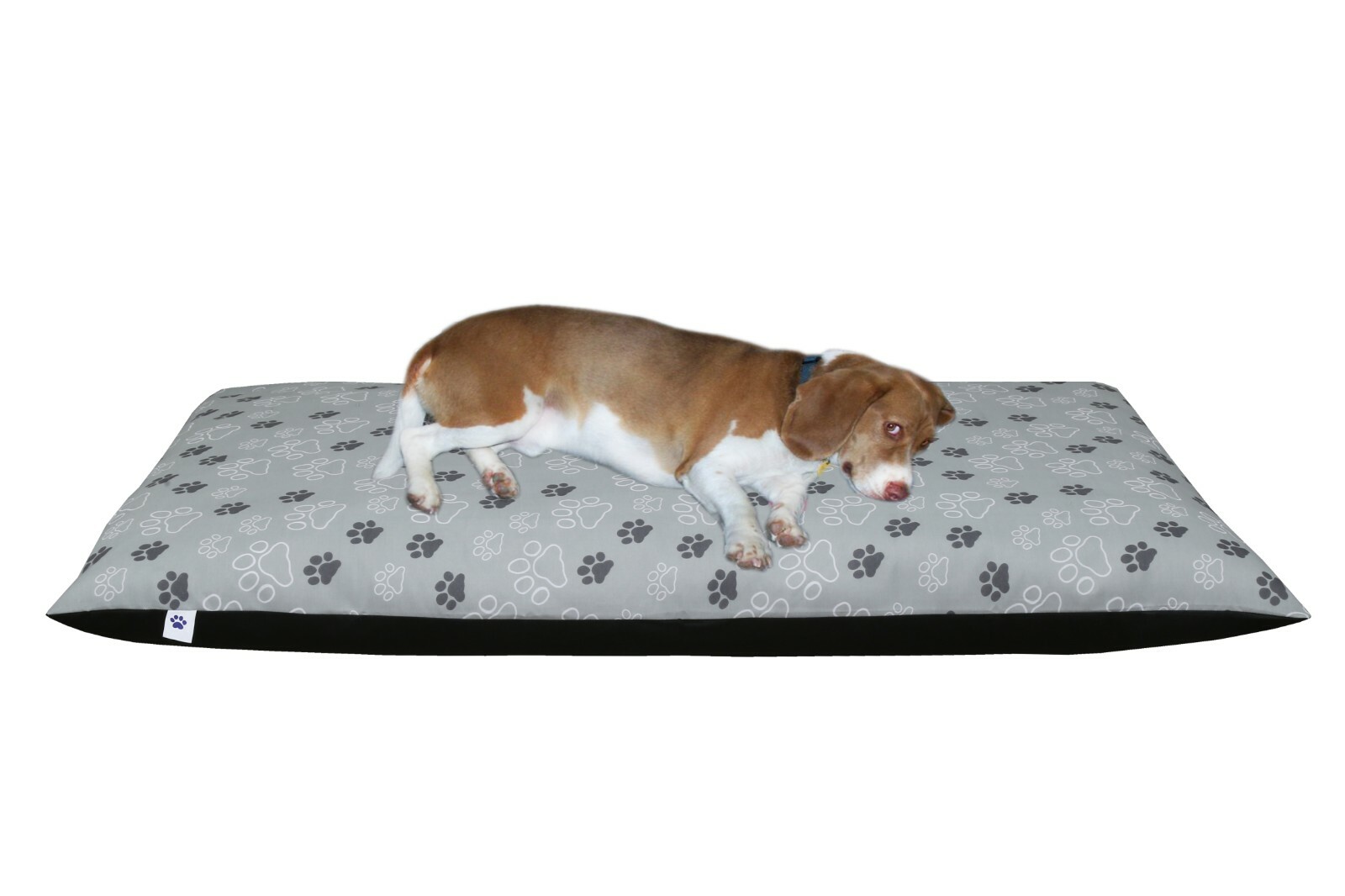 DOG BED REMOVABLE ZIPPED COVER WASHABLE PET BED CUSHION COVER MEDIUM