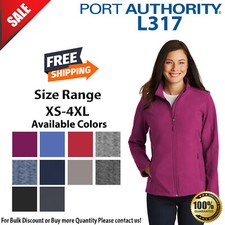 Port Authority L317 Womens Long Sleeve Full Zip Core Soft Shell Jacket