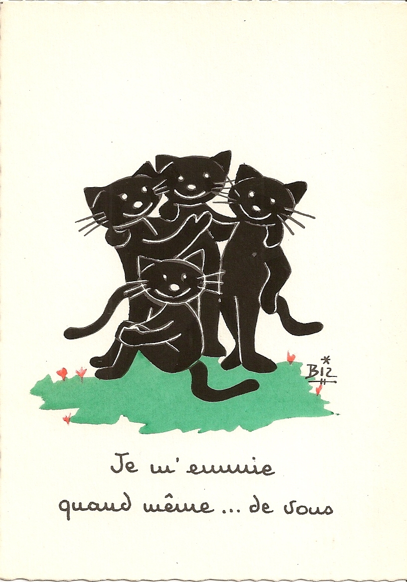 Animales Vestidos - Fantaisie - Chats Humanisés Habillés La Maitresse D Ecole Edition Max Carte Froissee 1942499865