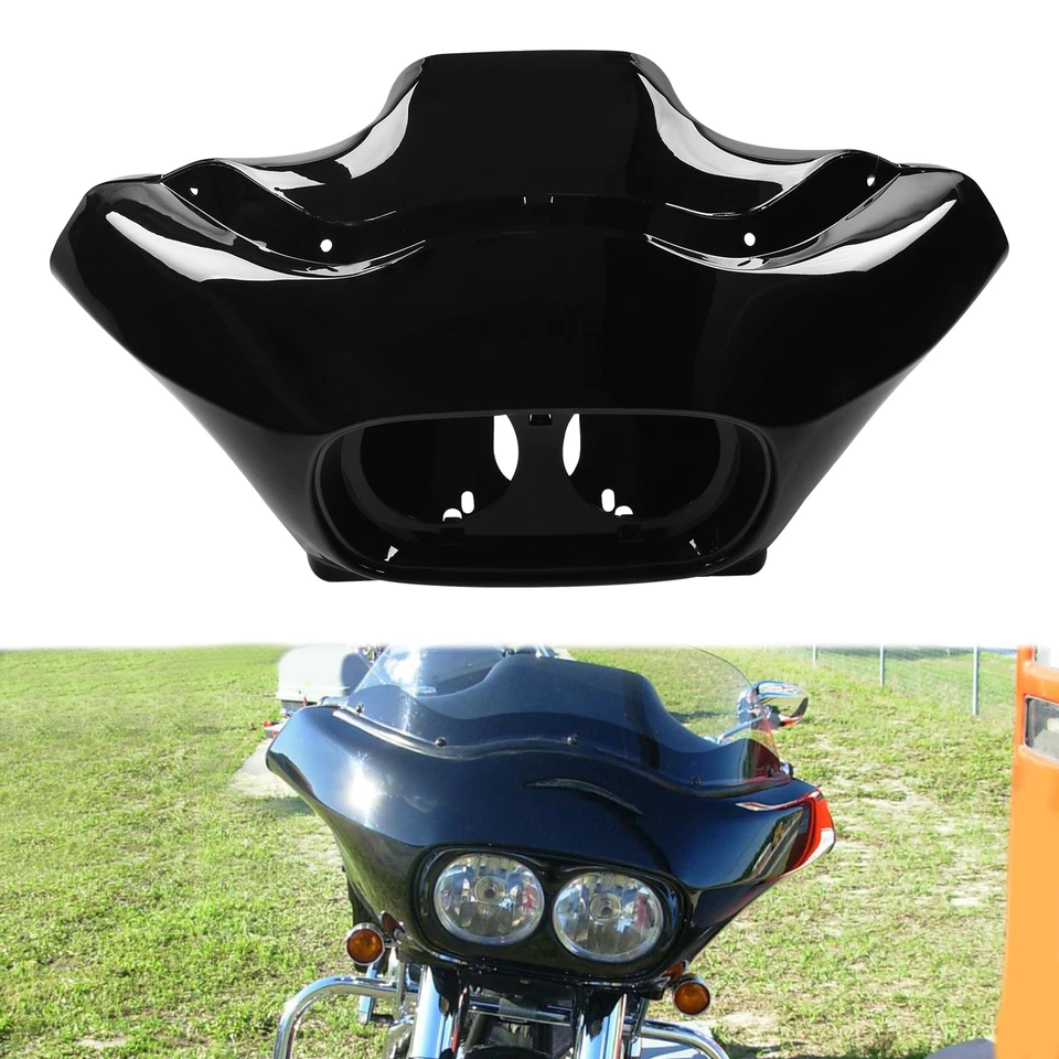 Front Inner & Outer Fairing 5.75" Headlight Fit for Harley Road Glide 98-13 12 - Image 4 of 4