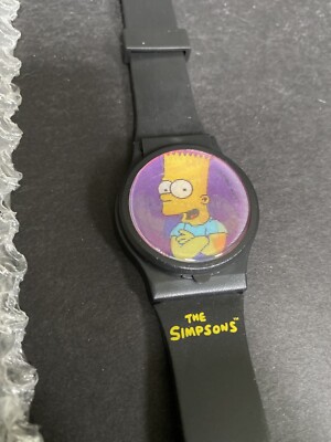 Subway Challenge Bart Simpson Wristwatch Brand New 1997