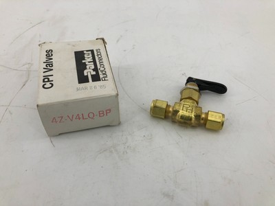 New CPI 4Z-V4LQ-BP Toggle Valve 1/4''