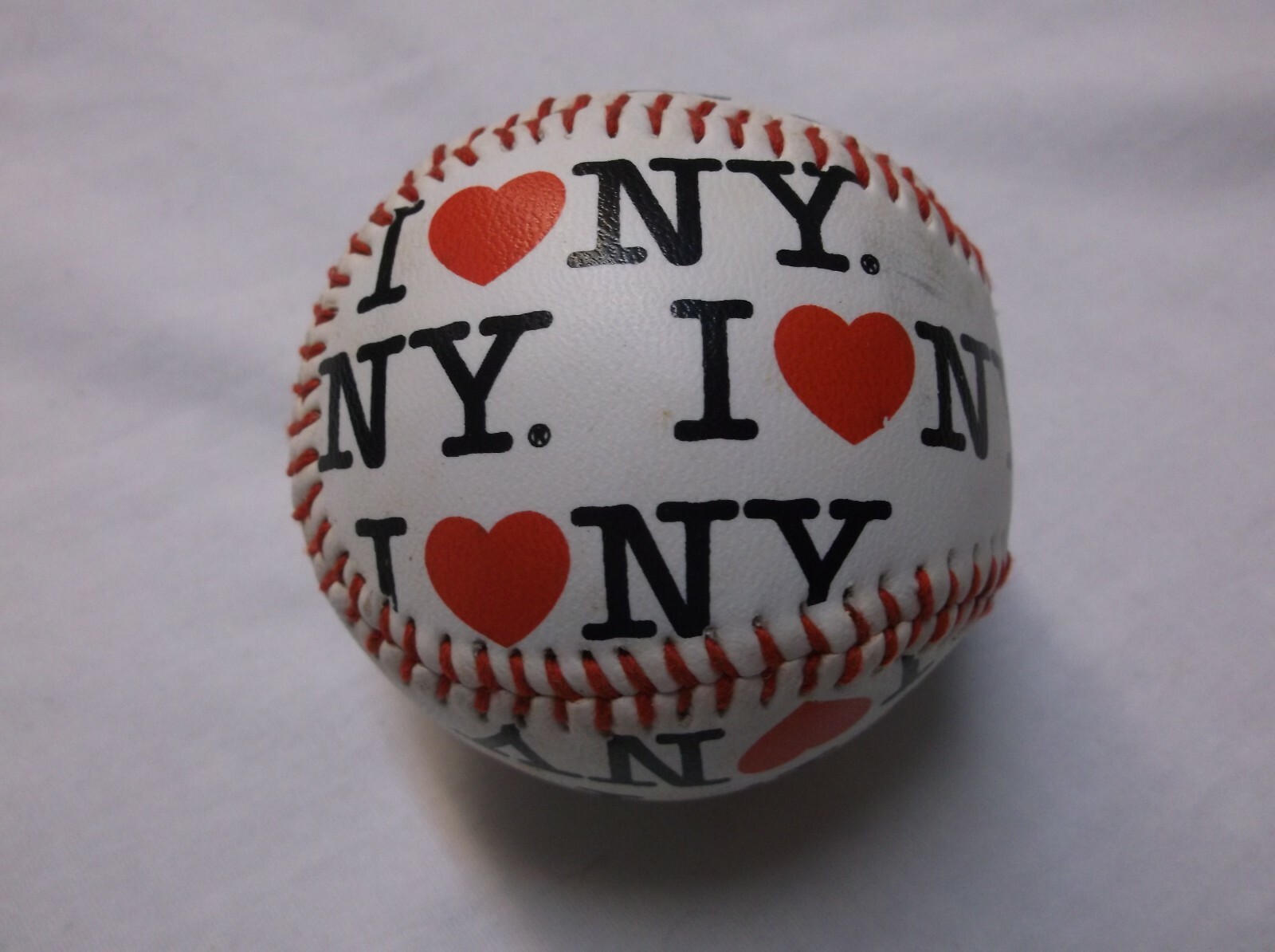 I Love NY Baseball New York City MLB Size Baseballs, NYC Souvenir