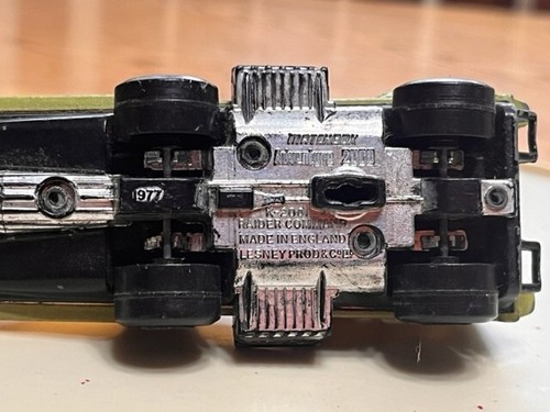 MATCHBOX LESNEY ENGLAND ADVENTURE 2000 K-2001 RAIDER COMMAND FROM 1977 - Picture 8 of 8