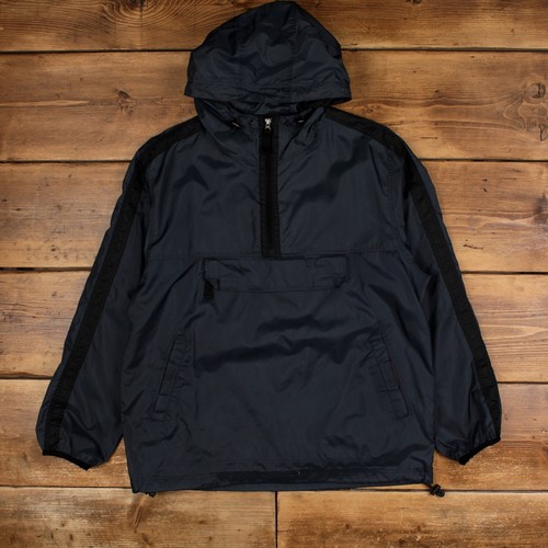 Vintage GAP Windbreaker Jacke L Pullover Blau