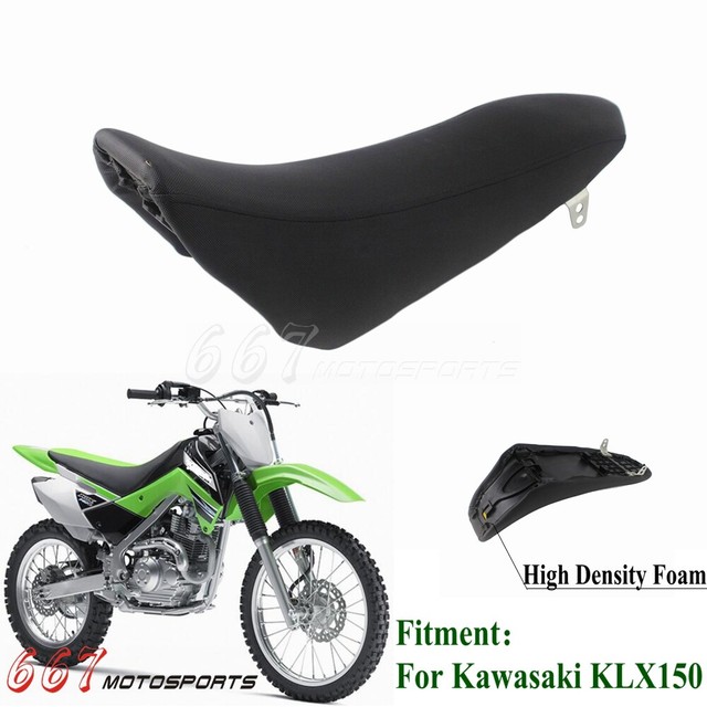 Motorcycle Flat Tall Foam Seat For Kawasaki KLX150 Pit Dirt Bike Seat