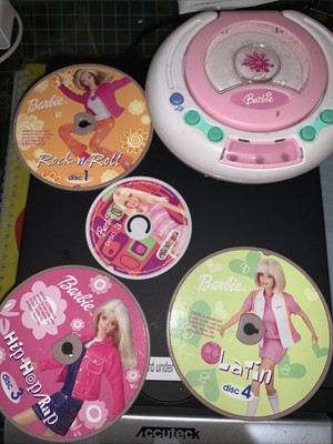 barbie cd player toy