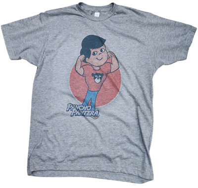 Vintage Choco Milk T-shirt gray Pancho Pantera Mexico From 1970-80 s retro gift