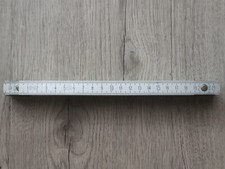 2m Folding aluminium ruler - 2 metres