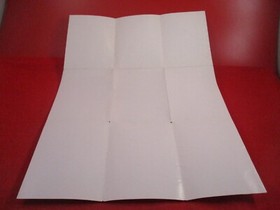 Taboo the Sixth Sense Nintendo NES Foldable Poster Insert ONLY