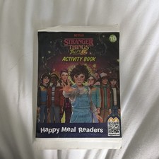 McDonalds Netflix Stranger Things Book or 10