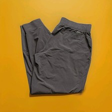 Eddie Bauer First Ascent Joggers Size M Black Pockets Womens Hiking Pants