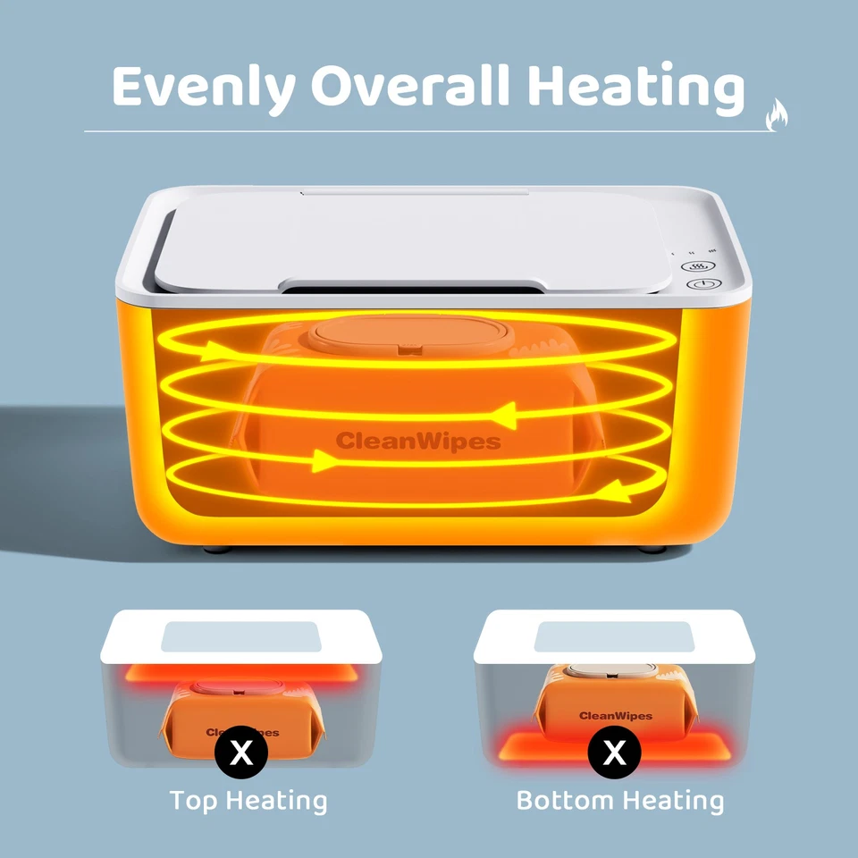 Детский подогреватель и дозатор влажных салфеток быстрый нагрев с сенсорной кнопкой - Изображение 4 из 4