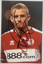 Lee Cattermole ORIGINAL Autogramm Middlesbrough FC Foto Signiert