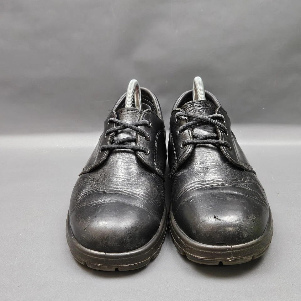 Redback Walkabout Shoes Mens US 8.5 Black Leather Lace Up Work Dress Utility - Image 3 of 4