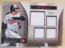 2024 Museum Collection ADLEY RUTSCHMAN Game-Worn Jersey QUAD RELIC Card #1/99 SP