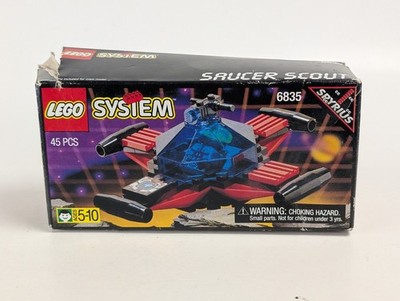 Lego Vintage Space System: Spyrius Saucer Scout Set 6835 (Empty Box Only)