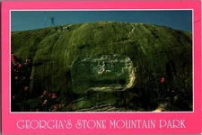 Georgia's Stone Mountain Park Postcard