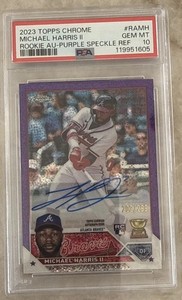 Michael Harris II Rookie Card Topps | eBay