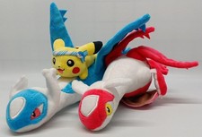 Pokemon Center Fukuoka Latias Latios Pikachu Plush Collectible Figurine Japan