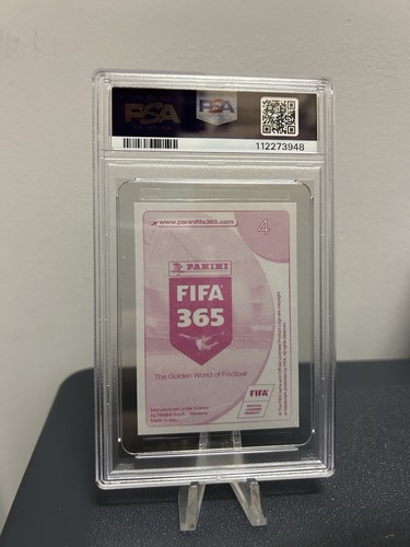 2016 Fifa 365 Golden Sticker SP Cristiano Ronaldo Pink Back PSA 8 Pop 1 - Picture 2 of 2
