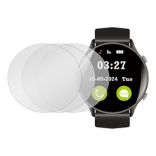 3pcs Watch Screen Protector 33mm Tempered Glass Anti-Spy Protection, Gray