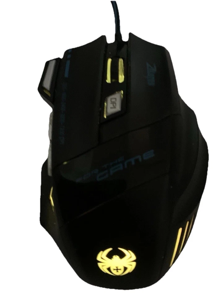 Zelotes Optical Mouse For The Game T-80 Big Mac - Multi Colour Gaming - Tested - Image 4 of 4