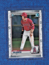 2020 Bowman Draft Chrome # BD-103 David Calabrese