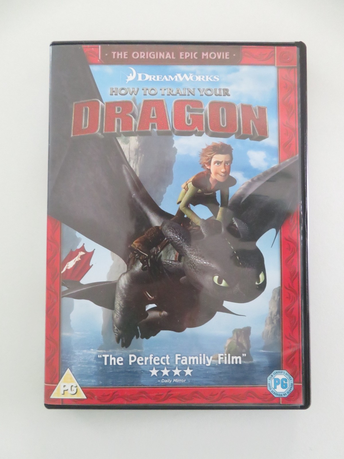 HOW TO TRAIN YOUR DRAGON (DVD) JAY BARUCHEL GERARD BUTLER 2010 REGION 2