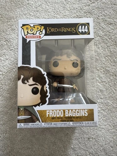 Funko Pop! Vinyl: The Lord of the Rings - Frodo Baggins #444 W/Protector