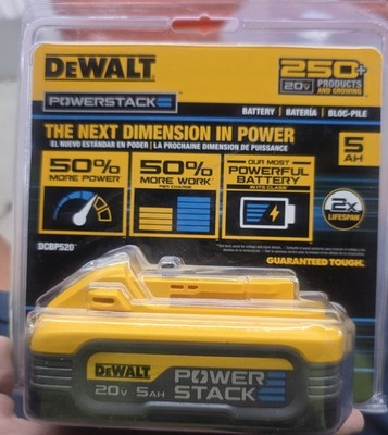 DeWalt Dcbp520 20V MAX Power Stack Compact 5.0 AH Battery