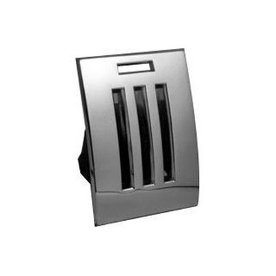 CJ Classics Heater Dash Plate Chrome Mustang 1965-1966