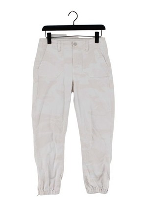Paige Damen Hose W 26 in weiß Baumwolle mit Viskose, Elasthan, andere Chino