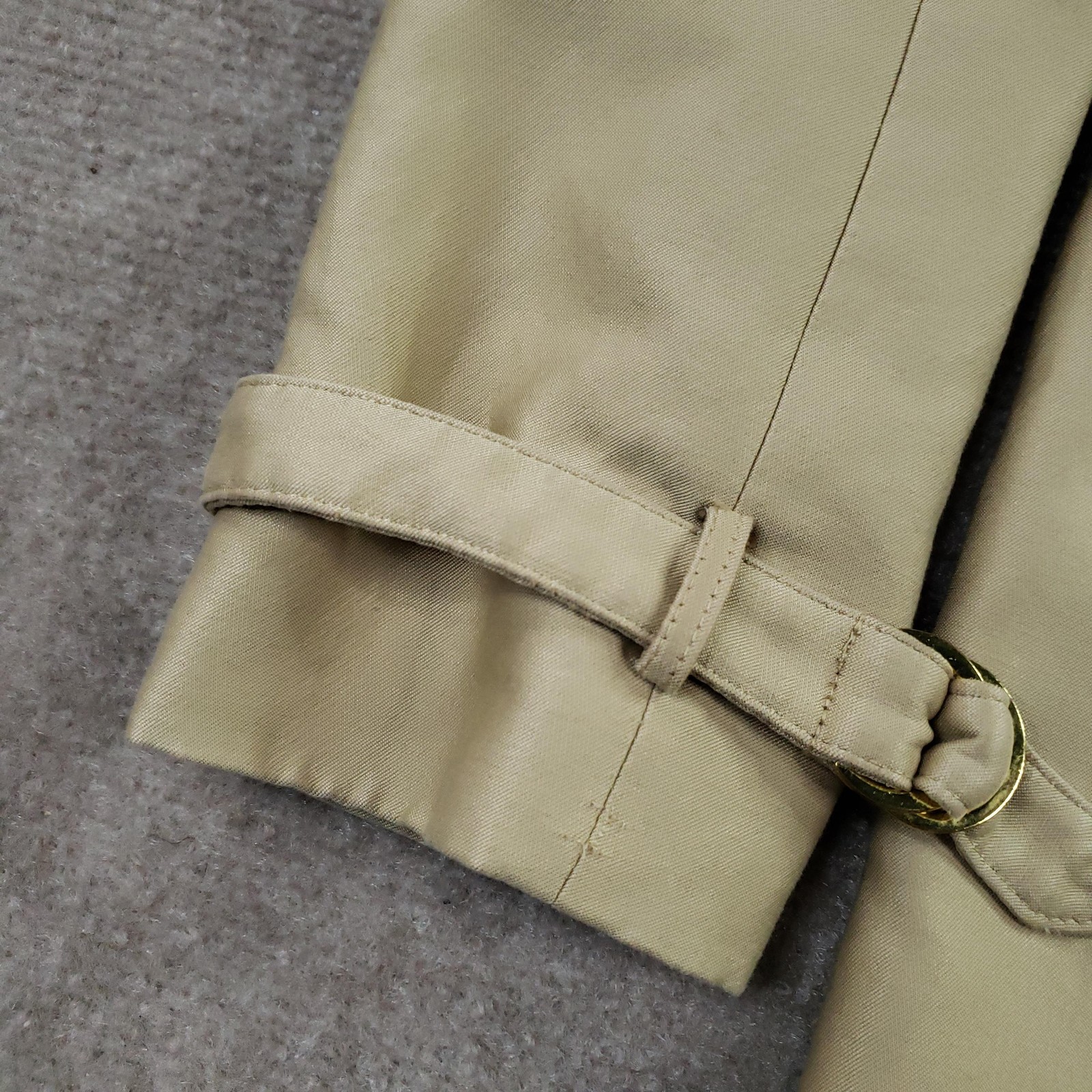 Pendleton Jacket Womens Small Tan Khaki Trench Co… - image 11