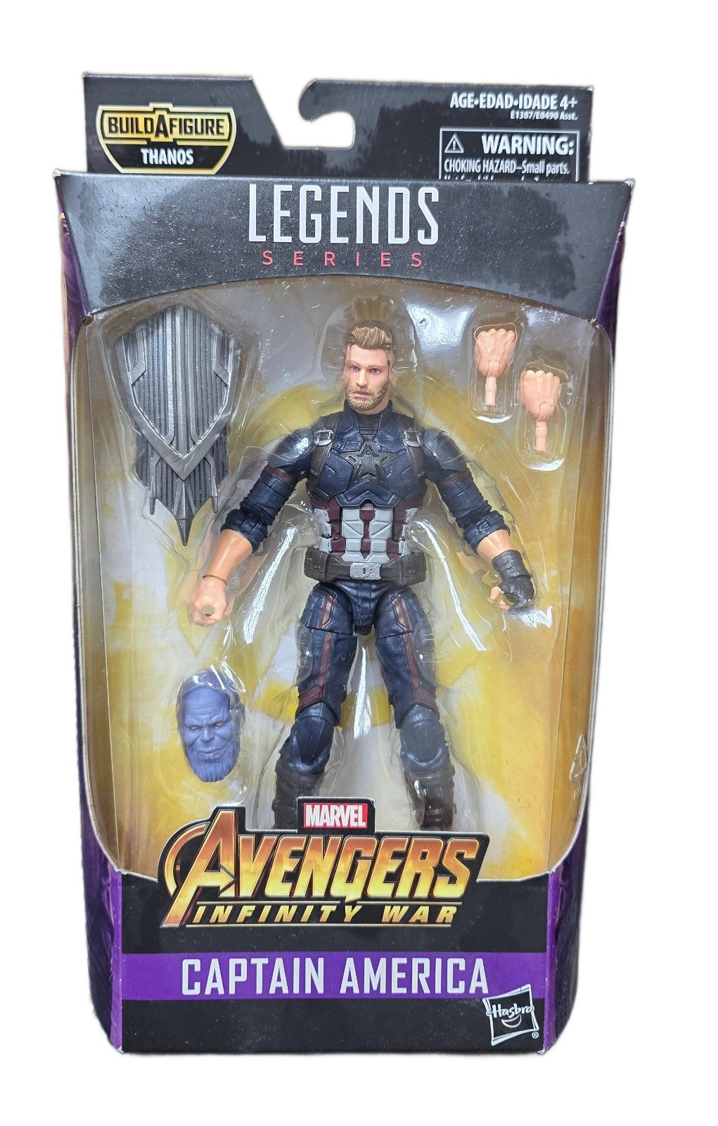 Hasbro Avengers Infinity War: Captain America Marvel Legends