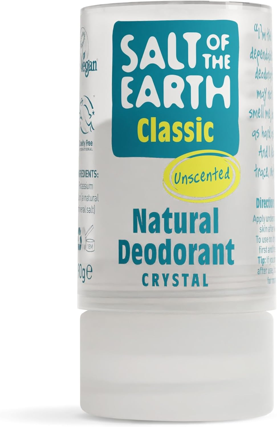 Salt of the Earth - Natural Deodorant Crystal Classic - Effective Crystal.